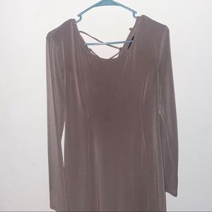 Forever 21 Beige long sleeve top size XL